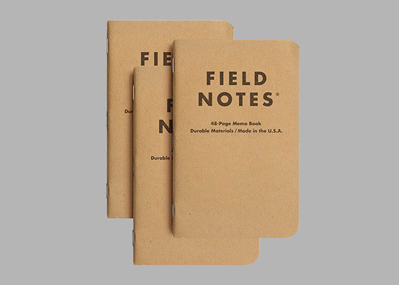 Field Notes Notizbücher – Immer dabei